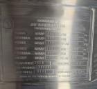 Unused JBF 360 Gallon Stainless Steel Dual-Drive Jacketed Kettle, 316L stainless steel product contact, ASME U-stamped insulated jacket rated 100 PSI at 300F, approximately 360-gallon capacity, dish ...