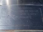 Used Javo N.V. Alkmaar Pressure Tank, 100 Gallon, Stainless Steel, Vertical. 30'' diameter x 30'' straight side, dished top and bottom. Internal rated 50 psi at 300 deg F. 15'' top manway with cover,...
