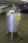 Used- Lee Industries Pressure Tank, Model 100 DBT, 100 Gallons, 316 Stainless St