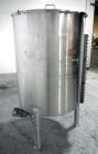 Used 1000 Liter Stainless Steel Lee tank, Model 1000LDBT