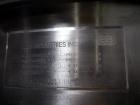 Used 1000 Liter Stainless Steel Lee tank, Model 1000LDBT