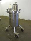 Used- Lee Industries Mix Tank, Model 100LCBT, 26.4 Gallon (100 Liter), 316 Stain