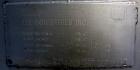 Used Lee Industries Pressure Tank, 117 Gallon, Model 117DBT, 316 Stainless Steel, Vertical. Approximate 30