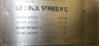 Used Lee Industries Pressure Tank, 31.7 Gallon (120 Liter), Model 120LSS, 316L