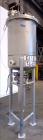 Used Lee Industries Teflon Lined Pressure Tank, 144 Gallon, Model 144DBT, 316 Stainless Steel, Vertical. 30