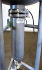 Used Lee Industries Teflon Lined Pressure Tank, 144 Gallon, Model 144DBT, 316 Stainless Steel, Vertical. 30