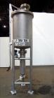 Used Lee Industries Teflon Lined Pressure Tank, 144 Gallon, Model 144DBT, 316 Stainless Steel, Vertical. 30
