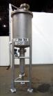 Used- Lee Industries Teflon Lined Pressure Tank, 144 Gallon, Model 144DBT, 316 Stainless Steel, Vertical. 30