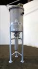 Used- Lee Industries Teflon Lined Pressure Tank, 144 Gallon, Model 144DBT, 316 Stainless Steel, Vertical. 30