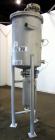 Used Lee Industries Teflon Lined Pressure Tank, 144 Gallon, Model 144DBT, 316 Stainless Steel, Vertical. 30