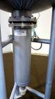 Used Lee Industries Teflon Lined Pressure Tank, 144 Gallon, Model 144DBT, 316 Stainless Steel, Vertical. 30