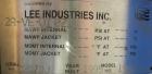 USED: Lee tank, 25 gallon, 304 stainless steel, vertical. 18