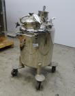 Used Lee Industries Pressure Mix Tank, 200 Liter, 316L Stainless Steel, Vertical