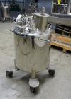 Used Lee Industries Pressure Mix Tank, 200 Liter, 316L Stainless Steel, Vertical
