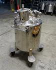 Used Lee Industries Pressure Mix Tank, 200 Liter, 316L Stainless Steel, Vertical