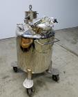 Used Lee Industries Pressure Mix Tank, 200 Liter, 316L Stainless Steel, Vertical