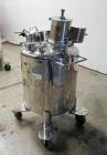 Used Vertical, Industrial Pressure Mix Tank, 200 Liter, Manufactured by Lee Industries Model 200 LDBT