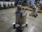 Used Vertical, Industrial Pressure Mix Tank, 200 Liter, Manufactured by Lee Industries Model 200 LDBT