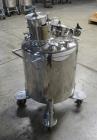 Used Vertical, Industrial Pressure Mix Tank, 200 Liter, Manufactured by Lee Industries Model 200 LDBT