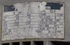 Used Lee Industries Single Motion Mixing Tank, Model 250A, 250 Gallon