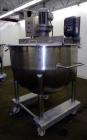 Used Lee Industries Single Motion Mixing Tank, Model 250A7S, 250 Gallon