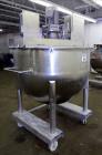 Used Lee Industries Single Motion Mixing Tank, Model 250A7S, 250 Gallon