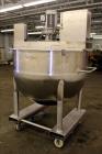 Used Lee Industries Single Motion Mixing Tank, 250 Gallon, 316 Stainless steel,