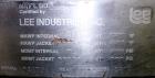 Used Lee Industries Single Motion Mixing Tank, 250 Gallon, 316 Stainless steel,