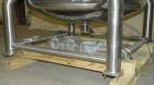 Used Lee Industries Polished Pressure Tank, Model 250DBT, 250 gallon, 316 stainless steel, vertical. 40
