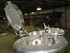 Used Lee Industries Polished Pressure Tank, Model 250DBT, 250 gallon, 316 stainless steel, vertical. 40