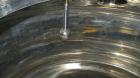 Used Lee Industries Polished Pressure Tank, Model 250DBT, 250 gallon, 316 stainless steel, vertical. 40