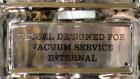 Used Lee Industries Polished Pressure Tank, Model 250DBT, 250 gallon, 316 stainless steel, vertical. 40