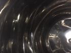 Used Lee Industries Polished Pressure Tank, Model 250DBT. 250 gallon, 316 stainless steel, vertical. 40