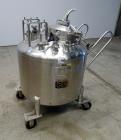 Used- Lee Industries Pressure Mix Tank, 250 Liter, Model 250 LDBT,