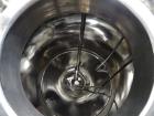 Used Lee Industries, Vertical Mix Tank 316L Stainless Steel, 250 Liter Capacity