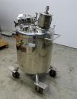 Used Lee Vertical Mix Tank, Pressurized, 316L Stainless Steel 250 Liter, Model 250 LDBT