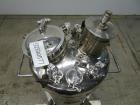 Used Lee Vertical Mix Tank, Pressurized, 316L Stainless Steel 250 Liter, Model 250 LDBT
