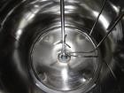 Used Lee Vertical Mix Tank, Pressurized, 316L Stainless Steel 250 Liter, Model 250 LDBT