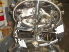 Used Lee Double Motion Vacuum Receiver, 25 Gallon, Model 25SS9MT, Stainless Steel. Rated 75 psi /full vacuum @ 300 F, double motion agitator with side wall scrape and inner opposing paddles, 1.4 hp a...