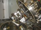 Used Lee Double Motion Vacuum Receiver, 25 Gallon, Model 25SS9MT, Stainless Steel. Rated 75 psi /full vacuum @ 300 F, double motion agitator with side wall scrape and inner opposing paddles, 1.4 hp a...