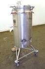 Used- Lee Industries Pressure Tank, 41 Gallon, Model 41DBT, 316L Stainless Steel, Vertical. 18