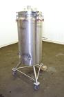 Used- Lee Industries Pressure Tank, 41 Gallon, Model 41DBT, 316L Stainless Steel, Vertical. 18