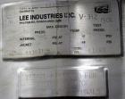 Used Lee Industries Pressure Tank, 41 Gallon, Model 41DBT, 316L Stainless Steel, Vertical. 18