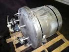 Used Lee Industries Pressure Tank, 45 Gallon, Model 45DBT, 316 Stainless Steel, Vertical. Approximate 24