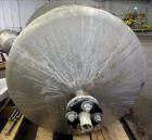 Used Lee Industries Pressure Tank, 45 Gallon, Model 45DBT, 316 Stainless Steel, Vertical. Approximate 24