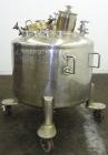 Used Lee Industries Pressure Tank, 500 Liter (132 Gallon), Model 500L DBT, 316L Stainless Steel, Vertical. 40
