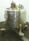 Used Lee Industries Pressure Tank, 500 Liter (132 Gallon), Model 500L DBT, 316L Stainless Steel, Vertical. 40