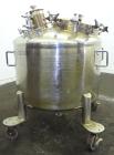 Used Lee Industries Pressure Tank, 500 Liter (132 Gallon), Model 500L DBT, 316L Stainless Steel, Vertical. 40