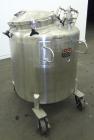 Used Lee Industries Pressure Tank, 132.1 Gallon (500 Liter), Model 500LDBT, 316 Stainless Steel, Vertical. Approximate 34” diameter x 30” straight side. Dished top and bottom. Internal rated Full Vac...