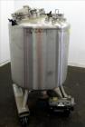 Used Lee Industries Pressure Tank, 132 Gallons (500 Liters), Model 500LDBT, 316L Stainless Steel, Vertical. 36